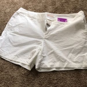 White Shorts